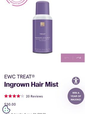 EWC TREAT Ingrown Hair Mist